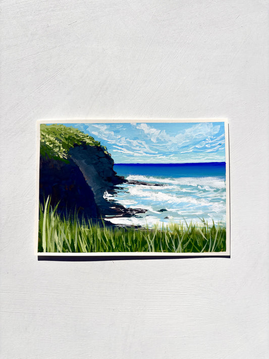 'Sunlit Cove' Original Artwork